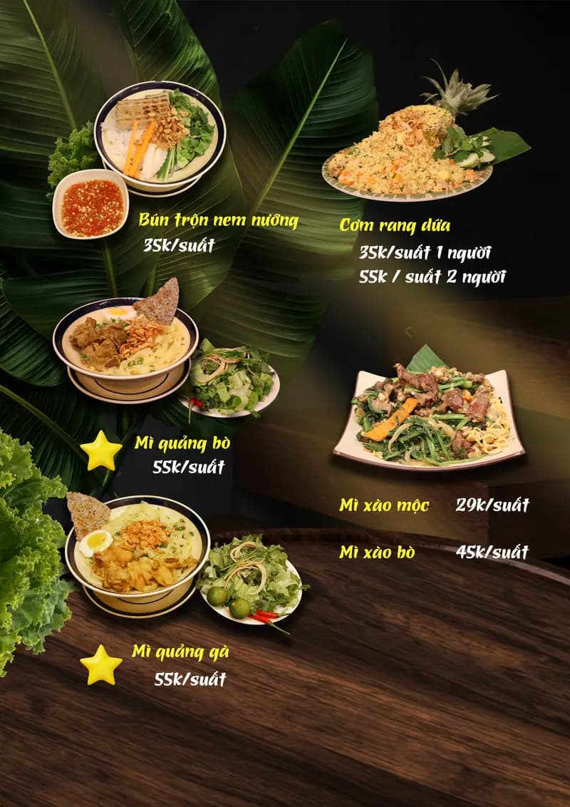 Trang cơm bún mì